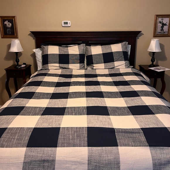 Pottery Barn Bedding Pottery Barn Queen Duvet Shams Bryce Buffalo